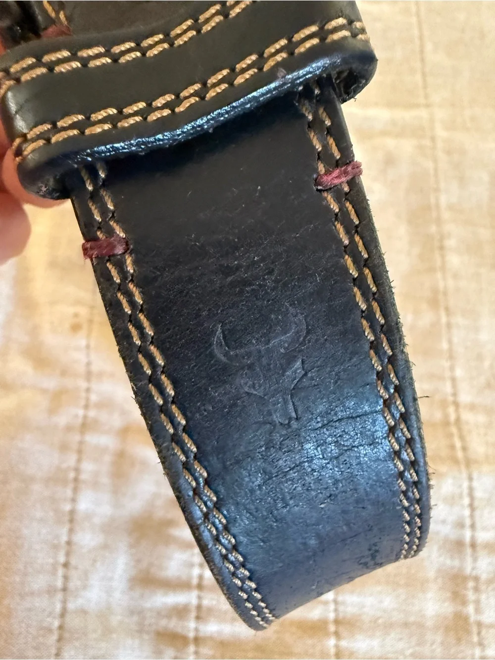 🐂 Timeless Style: Trask Gallatin American  Bison Leather Belt